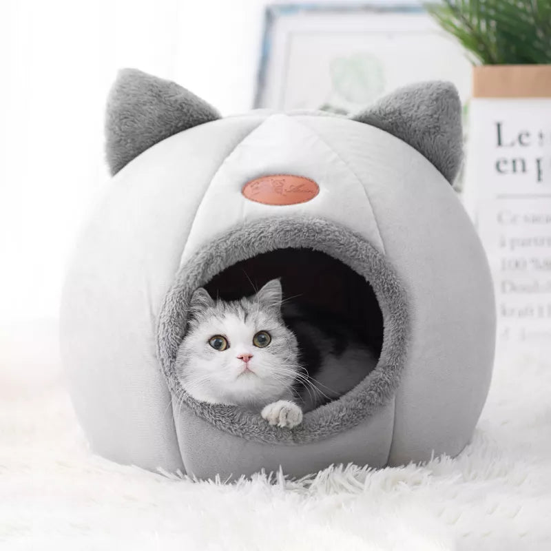 WHISKK Cozy Cave Kattenmand – zachte mand voor katten