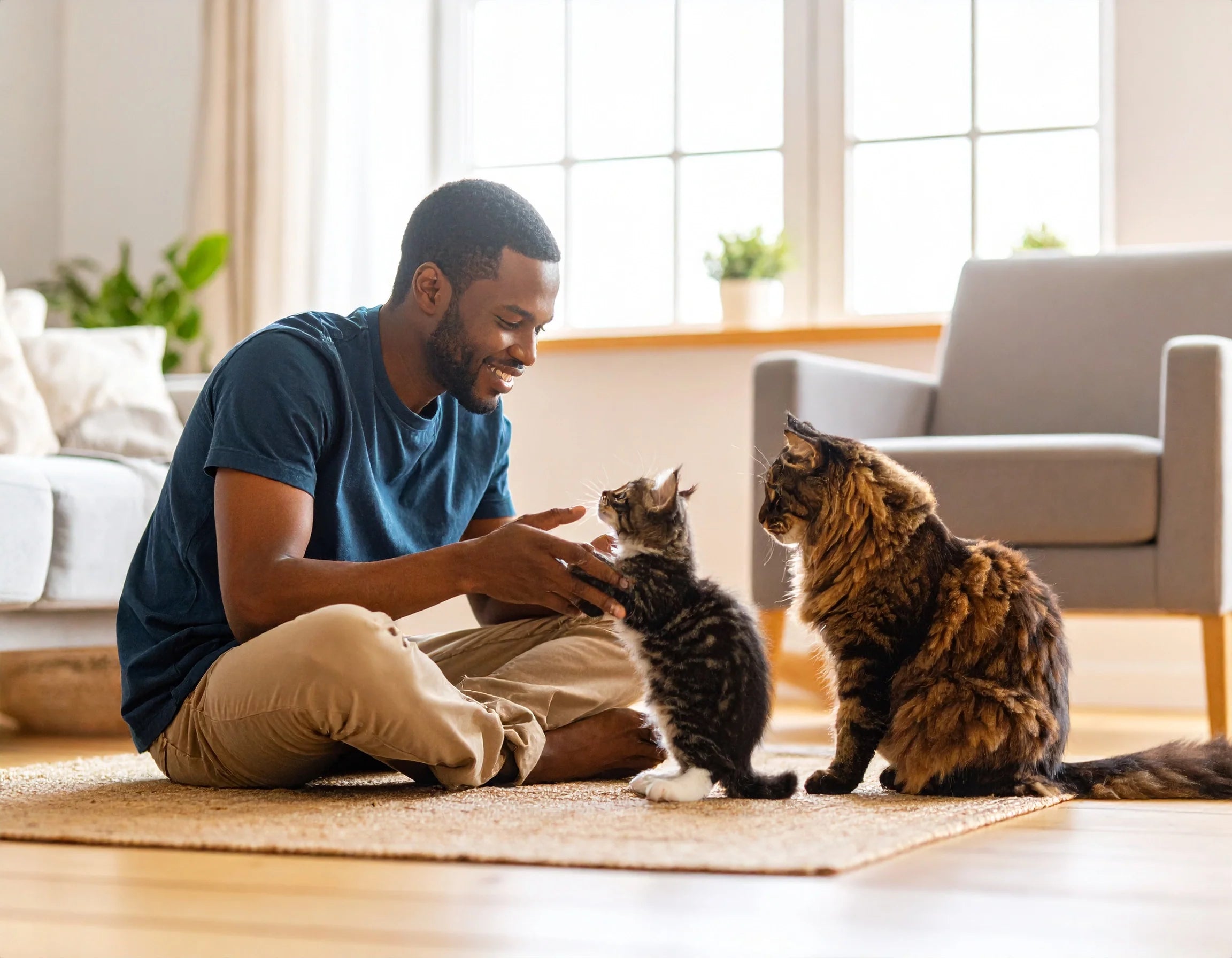 1. Speels kitten met grote ogen en zachte vacht – kittenfase, Kattenhoek blog.