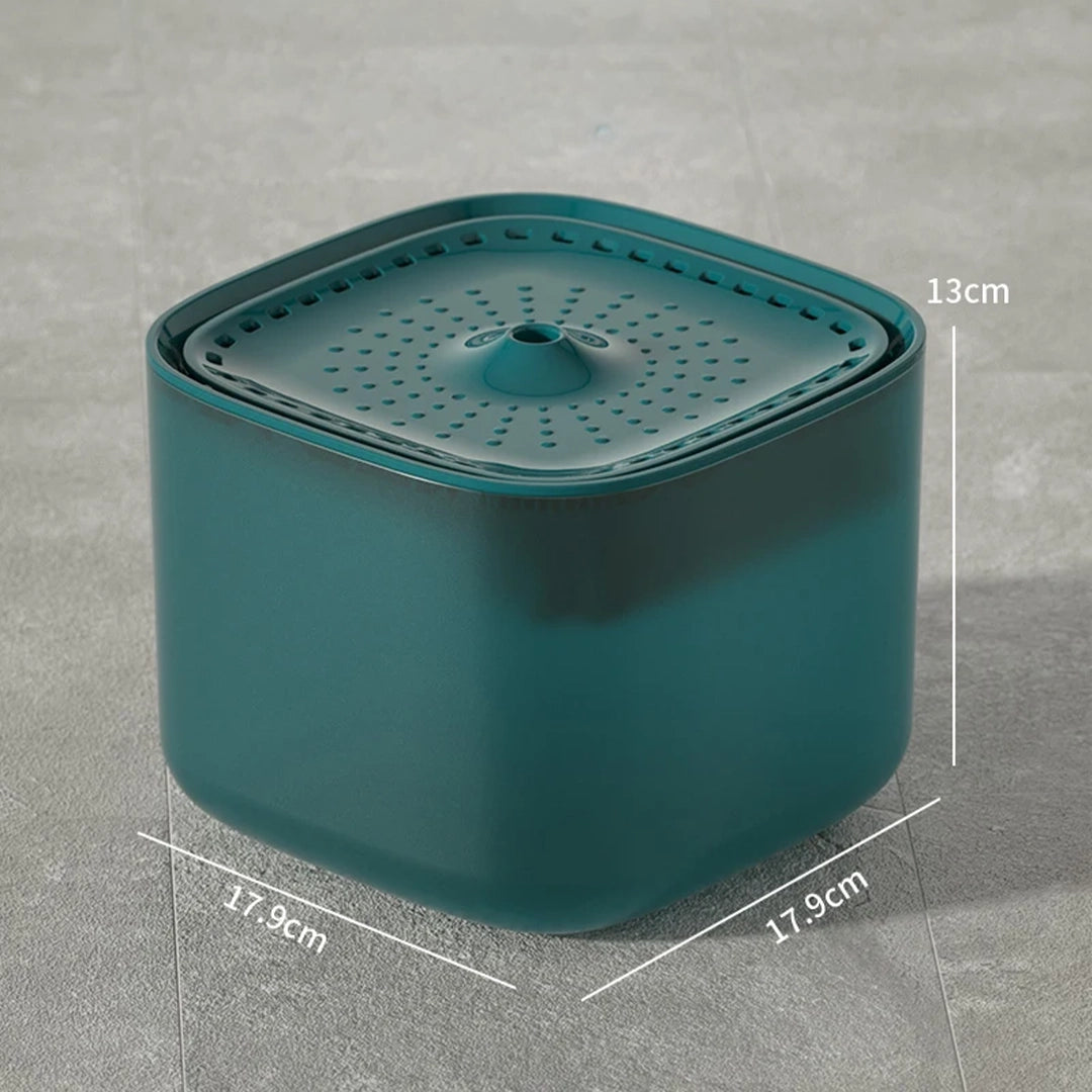 Luxe katten waterdispenser – stille elektrische waterfontein met LED-verlichting en droogloopbeveiliging