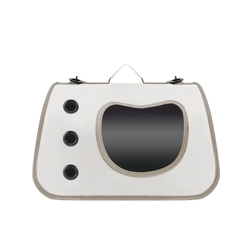Roze kitten carrier