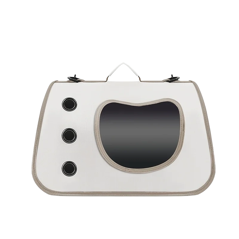 Blauw donut krabbed en slaapplek voor kitten