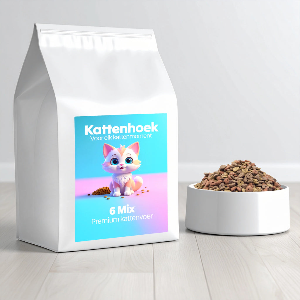 6 Mix Kattenbrokjes – complete en smakelijke voeding voor volwassen katten bij Kattenhoek