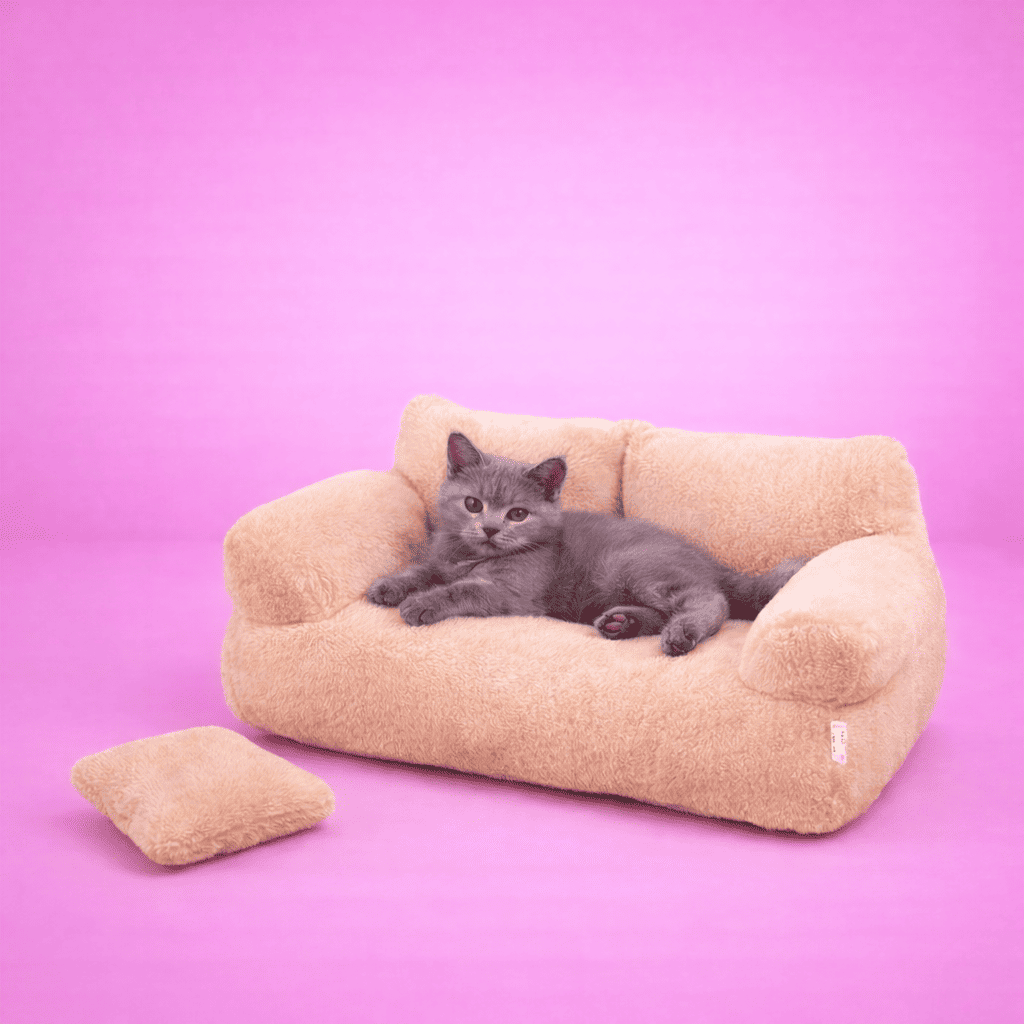 Pawstrip™ Deluxe Plush Sofa Bed