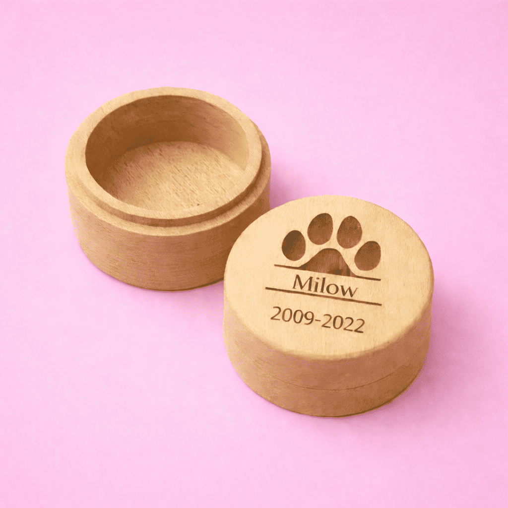 WHISKK™ Gepersonaliseerd Herdenkdoosje