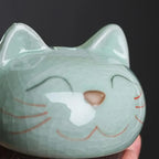 Originele gelukskat urn voor katten en kleine huisdieren exclusief verkrijgbaar bij Kattenhoek