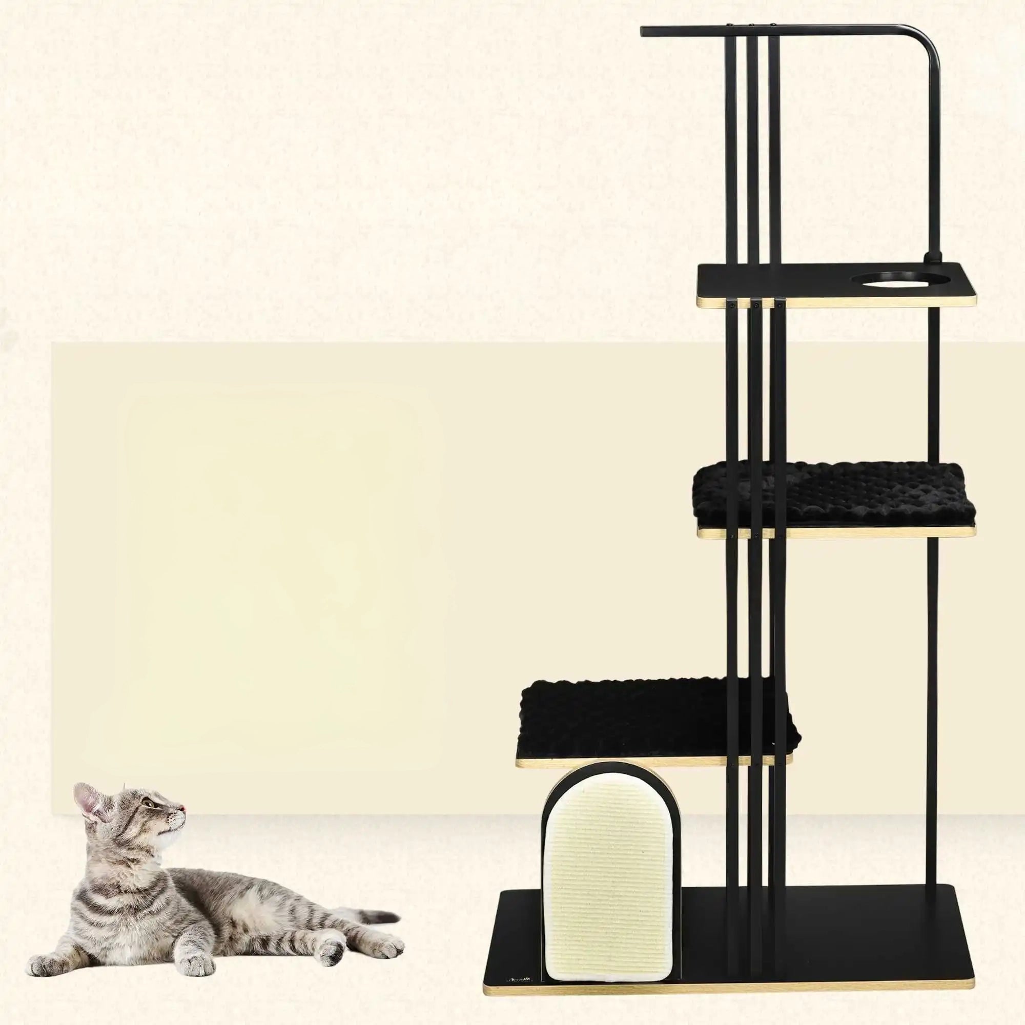 WHISKK™ Pro Design kattenpaal detail van krabkussen – Kattenhoek