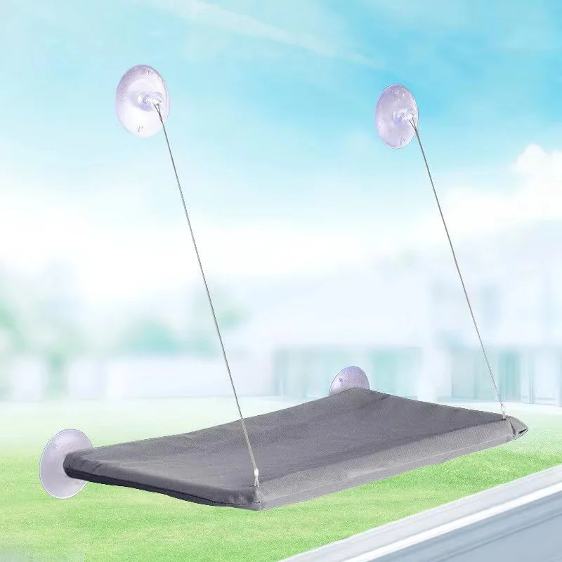 Kattenhangmat ideaal voor kleine en grote katten - Kattenhoek  
Kattenhoek hangmat voor katten duurzaam en krasvast  
