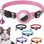 Kattenhalsband met Airtag iOS GPS Tracker - Reflecterend met Belletje