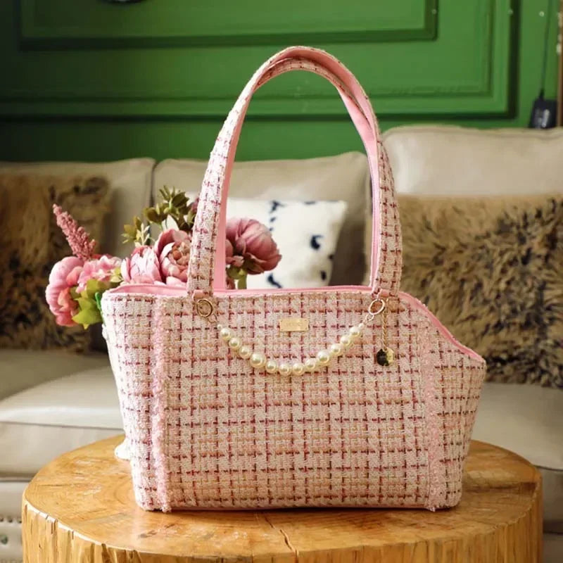 Verstelbare schoudertas voor katten – comfortabel en veilig