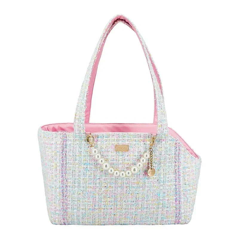 Luxe schoudertas voor katten en kleine honden – windproof polyester

Soft-sided carrier voor huisdieren – stijlvolle plaid patronen