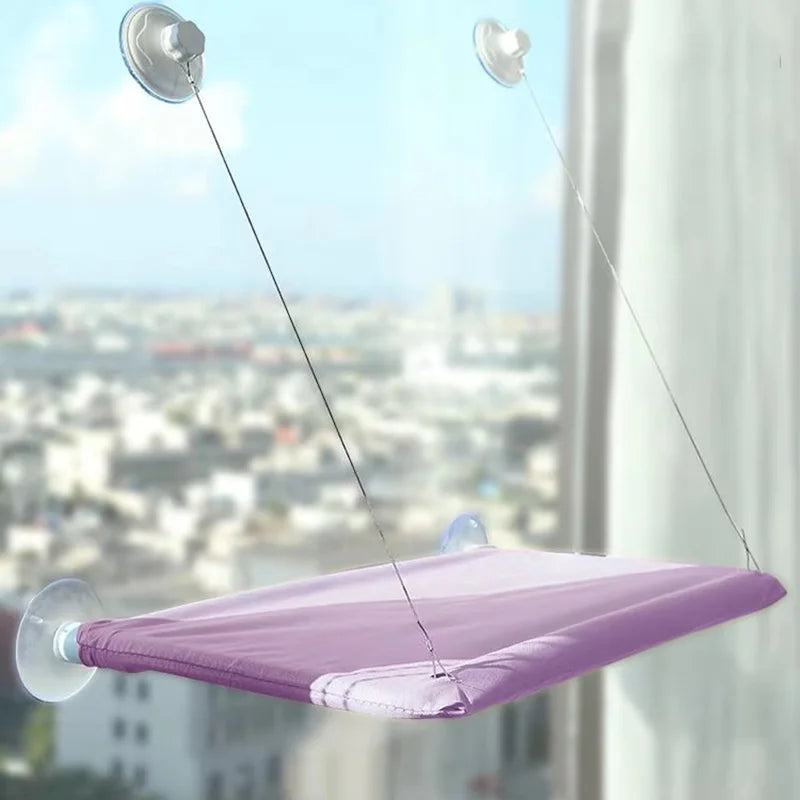 Kattenhoek luxe kattenbed raamzitje hangmat  
