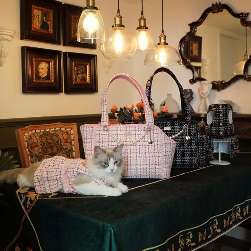 Luxe katten- en hondentas – geschikt voor reizen en buitenactiviteiten