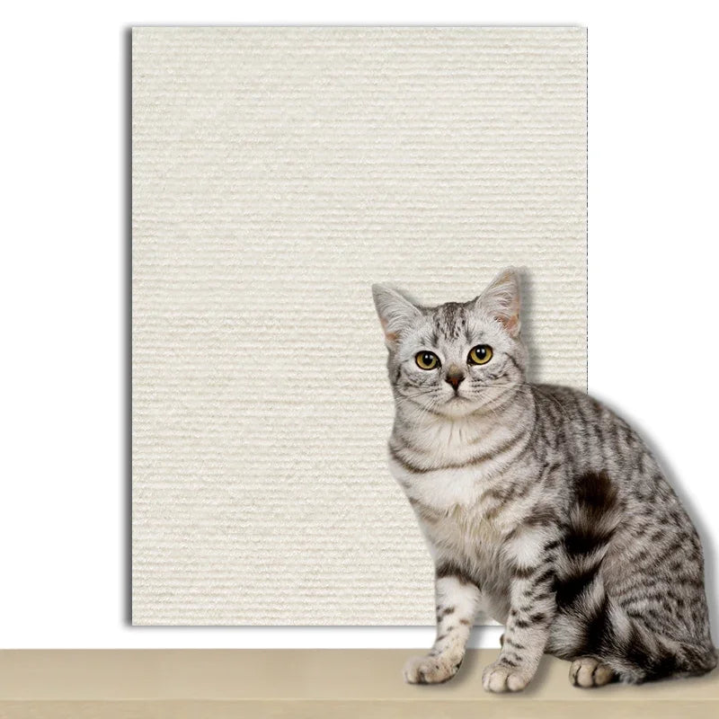 Anti kras oplossing katten zelfklevende krabmat voor bank en muur - Kattenhoek