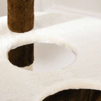 Detail van sisalpalen Kattenhoek krabpaal – extra sterk en krasbestendig