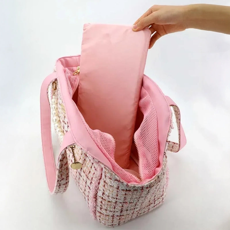 Comfortabele draagtas voor kleine honden en katten – compacte maat