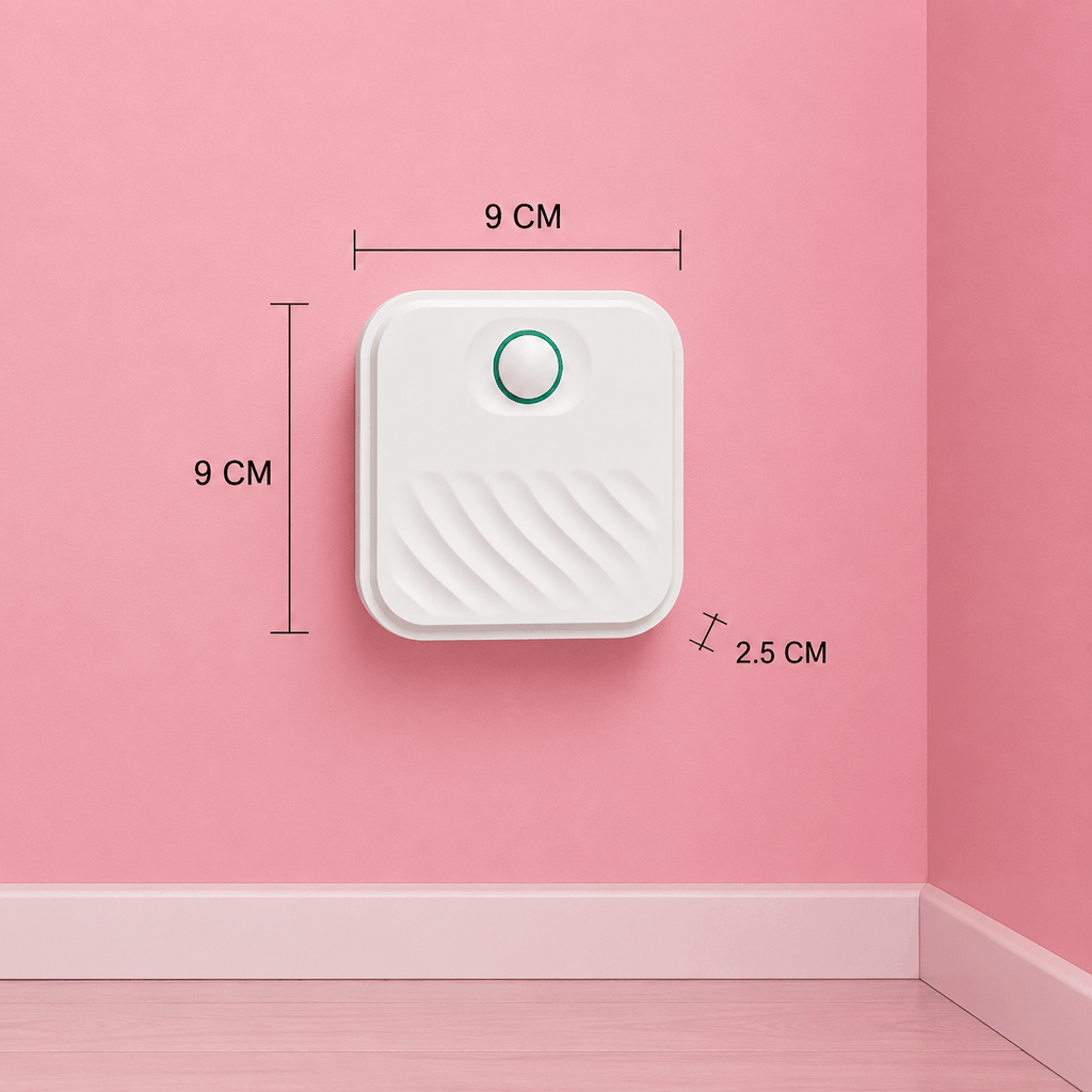 Compacte WHISKK™ Kattenbak Luchtzuiveraar eenvoudig te installeren naast de kattenbak dankzij het compacte ontwerp. Het zijn SOLDEN UITVERKOOP KOOPJES bij Kattenhoek